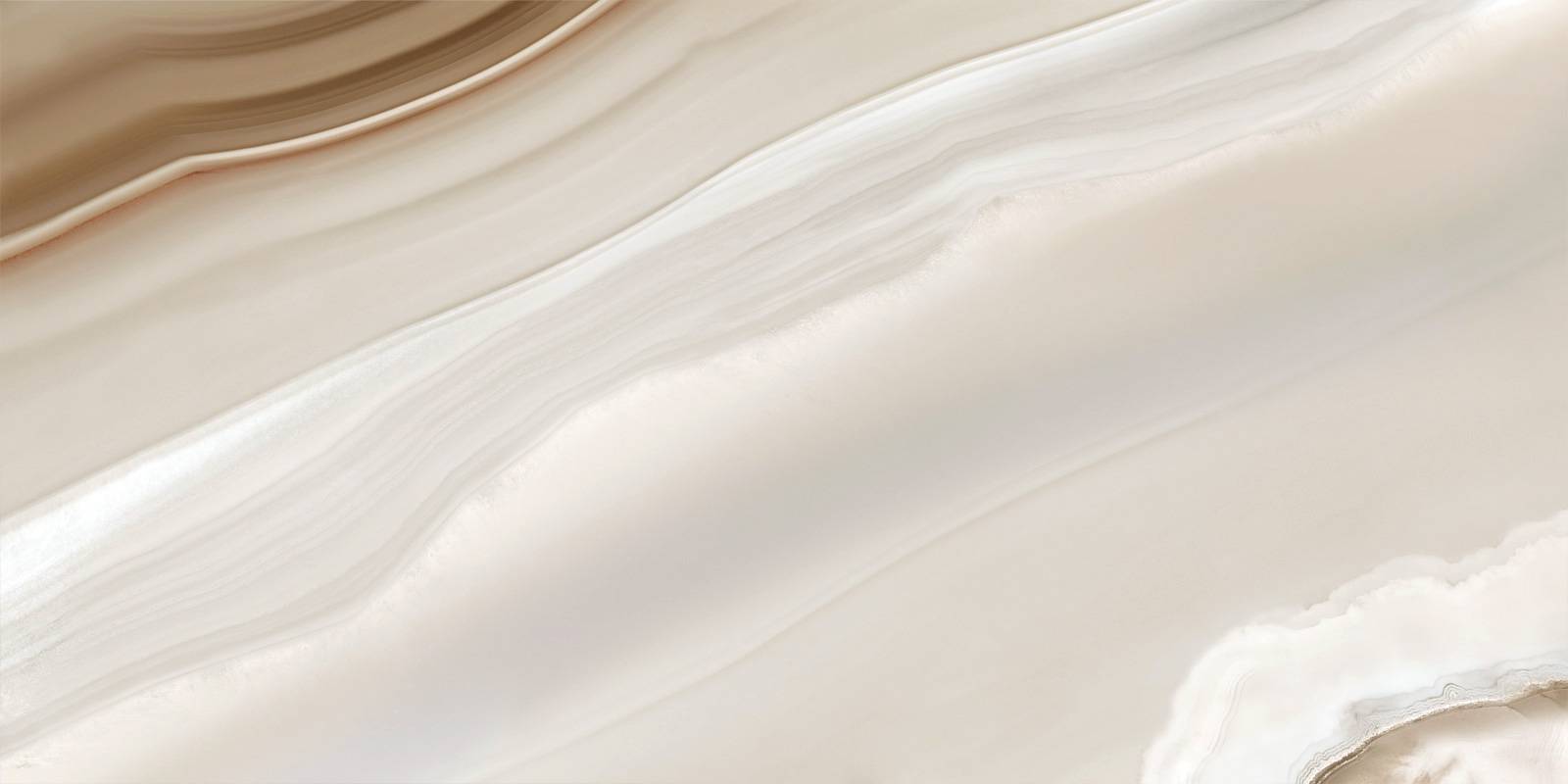 Керамогранит LCM Angel Agate Latte полированный 600x1200x7 мм 60120ANG11P