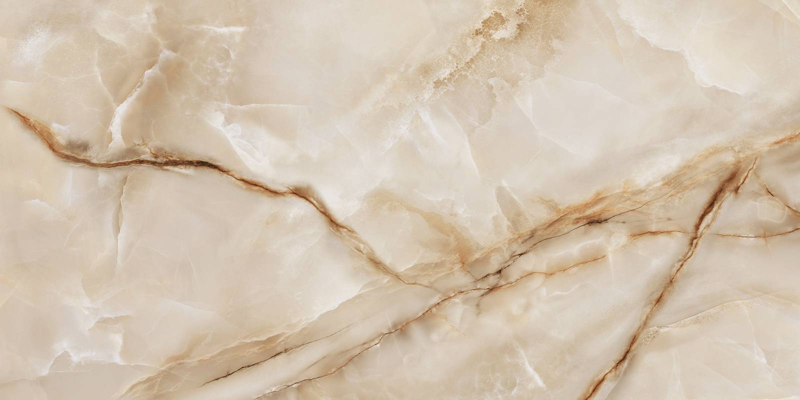 Керамогранит LCM Onyx Royal Latte полированный 600x1200x7 мм 60120ORO11P