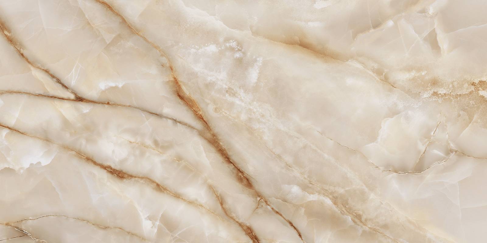 Керамогранит LCM Onyx Royal Latte полированный 600x1200x7 мм 60120ORO11P