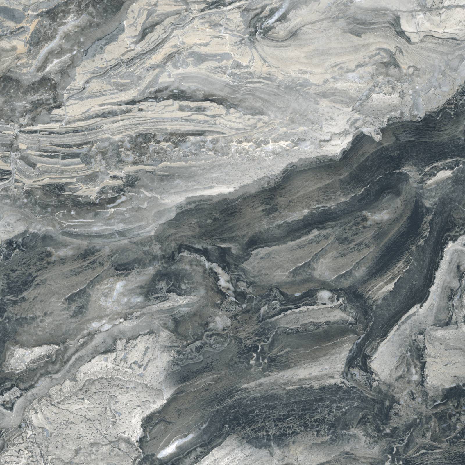 Керамогранит Alma Ceramica Persia Graphite полированный 600x600x8 мм 6060PRS25P