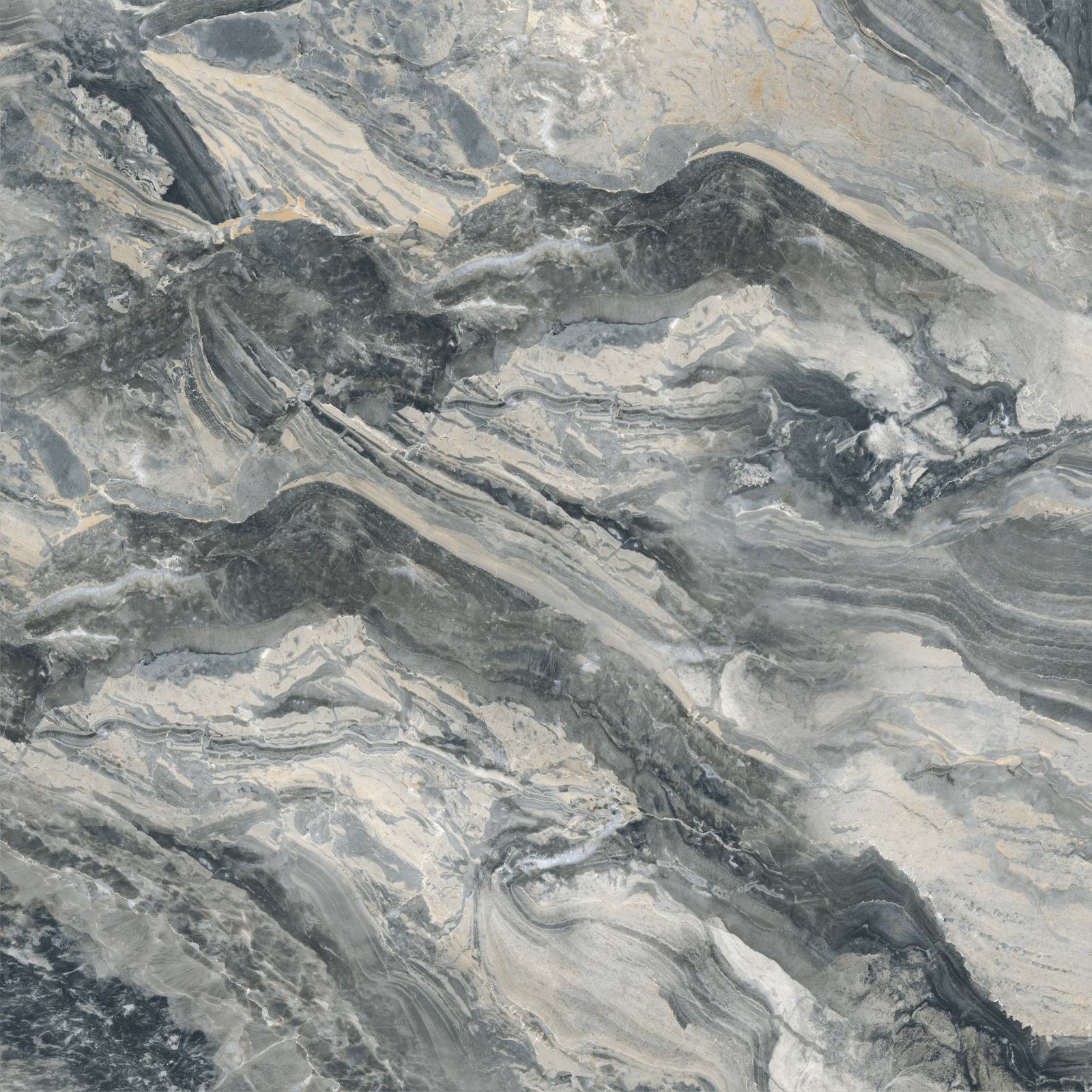 Керамогранит Alma Ceramica Persia Graphite полированный 600x600x8 мм 6060PRS25P