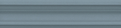 Бордюр Kerama Marazzi Планте Багет лазурный тёмный 5х20 см BLB027