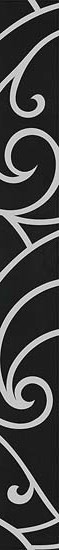 Бордюр керамический Gracia Ceramica Prime black border 02 600х65 мм 010214001097