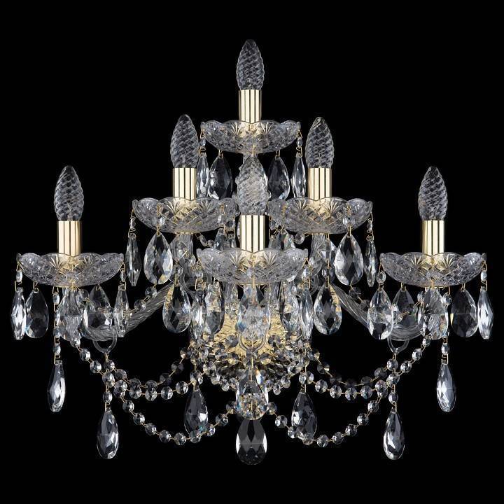 Бра Bohemia Art Classic 10.25.3+2+1.220.XL.Gd.Sp