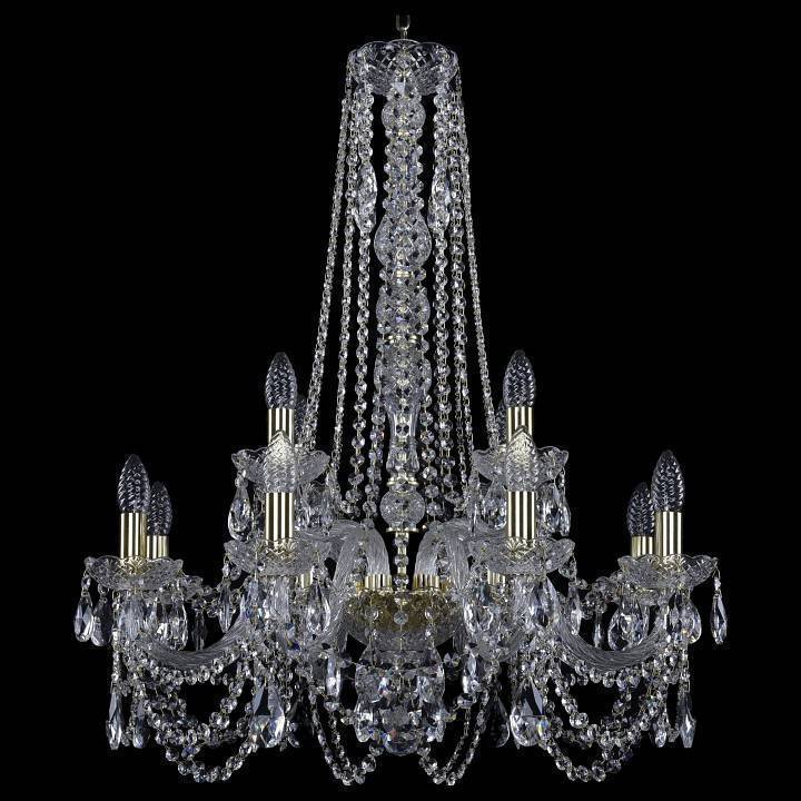 Подвесная люстра Bohemia Art Classic 11.11 11.11.8+4.240.h-80.Gd.Sp