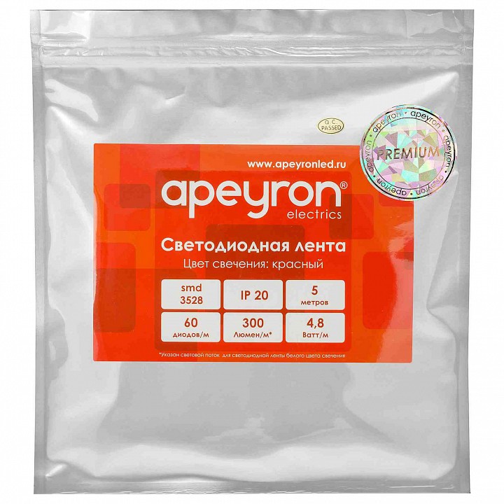 Лента светодиодная Apeyron Electrics  00-435