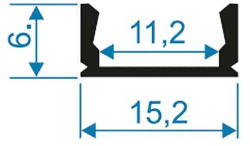 Короб накладной Apeyron Electrics  08-05-ЧБ