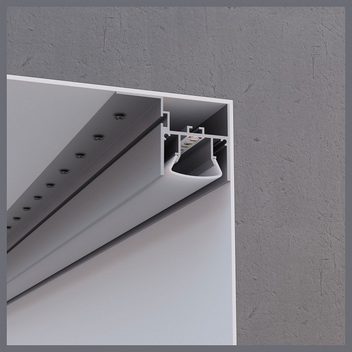 Короб для контурной подсветки натяжного потолка Apeyron Electrics  08-54