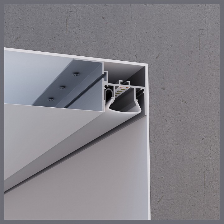 Короб для контурной подсветки натяжного потолка Apeyron Electrics  08-54