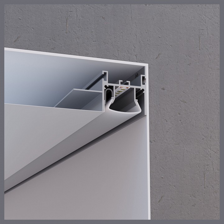 Короб для контурной подсветки натяжного потолка Apeyron Electrics  08-55