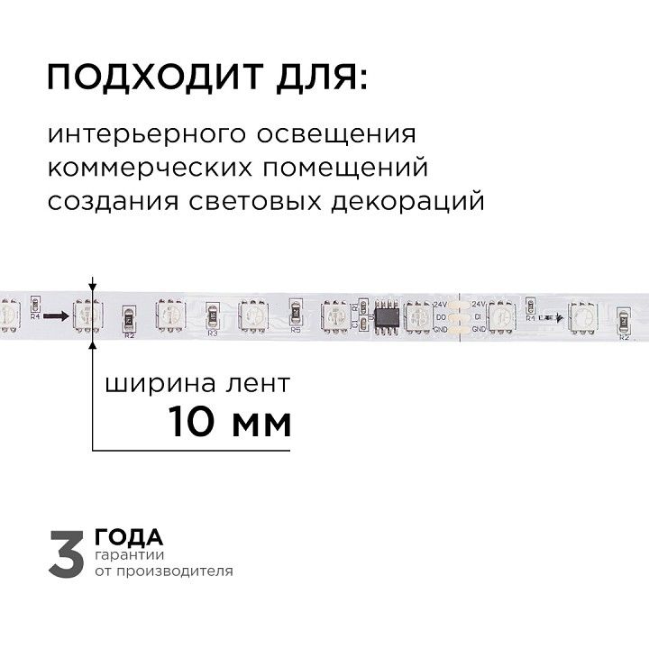 Комплект с лентой светодиодной Apeyron Electrics  10-91