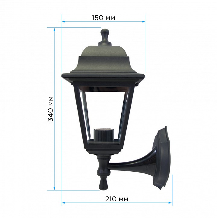 Накладной светильник Apeyron 11-11ЧЕР GX53 черный