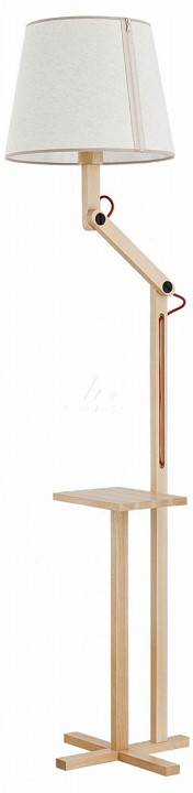 Торшер с полкой Alfa Castle 9244