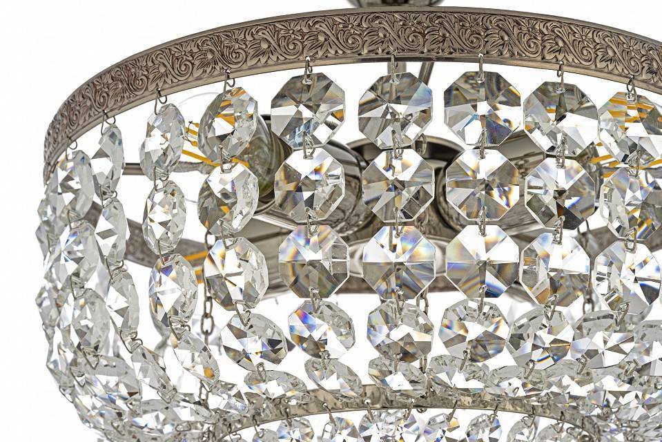 Люстра на штанге Arti Lampadari 5 ламп Favola E 1.3.30.501 N