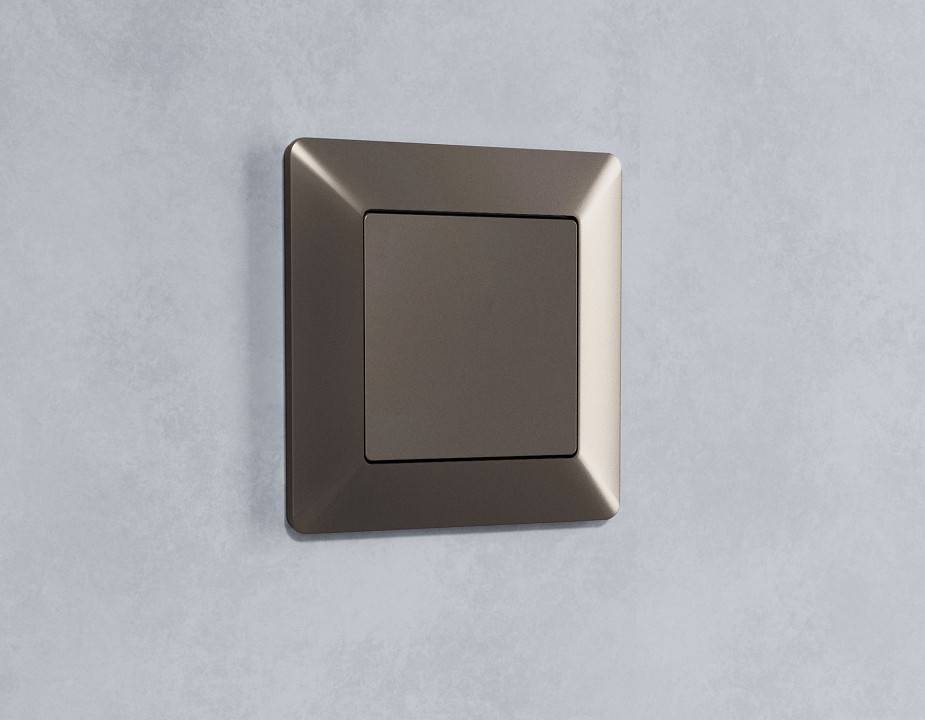 Рамка на 1 пост Ambrella Volt Line AF110631