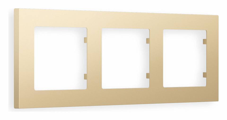 Рамка на 3 поста Ambrella Volt Techno AF220603