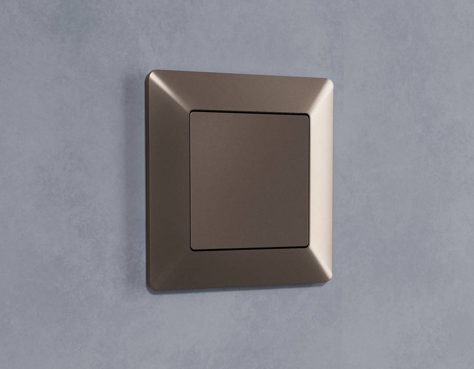 Заглушка для поста с рамкой Ambrella Volt Quant AP6460