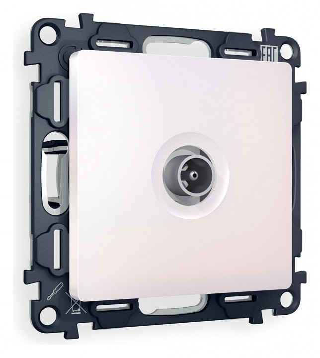 ТВ-розетка оконечная без рамки Ambrella Volt Quant MA213010