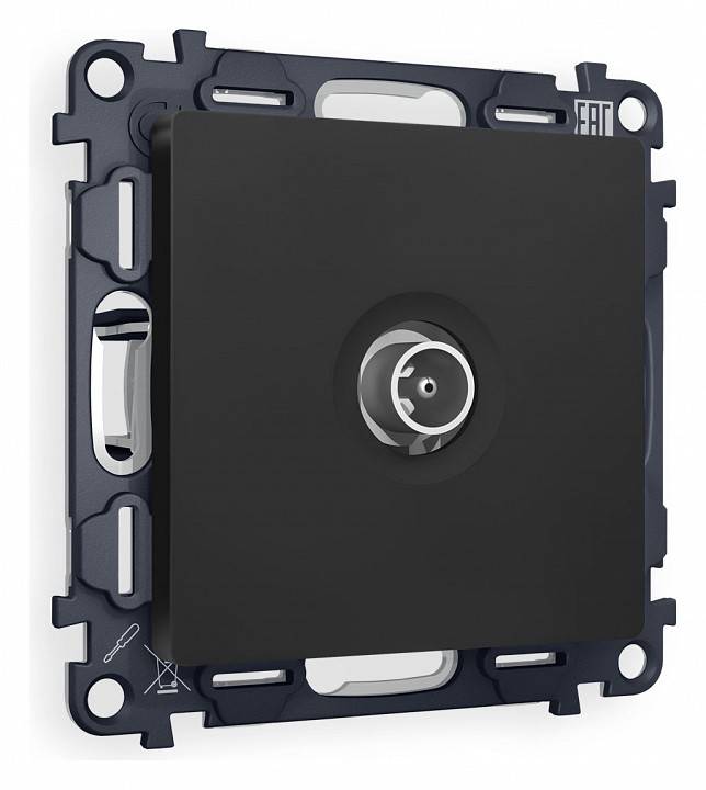 ТВ-розетка проходная без рамки Ambrella Volt Quant MA813030