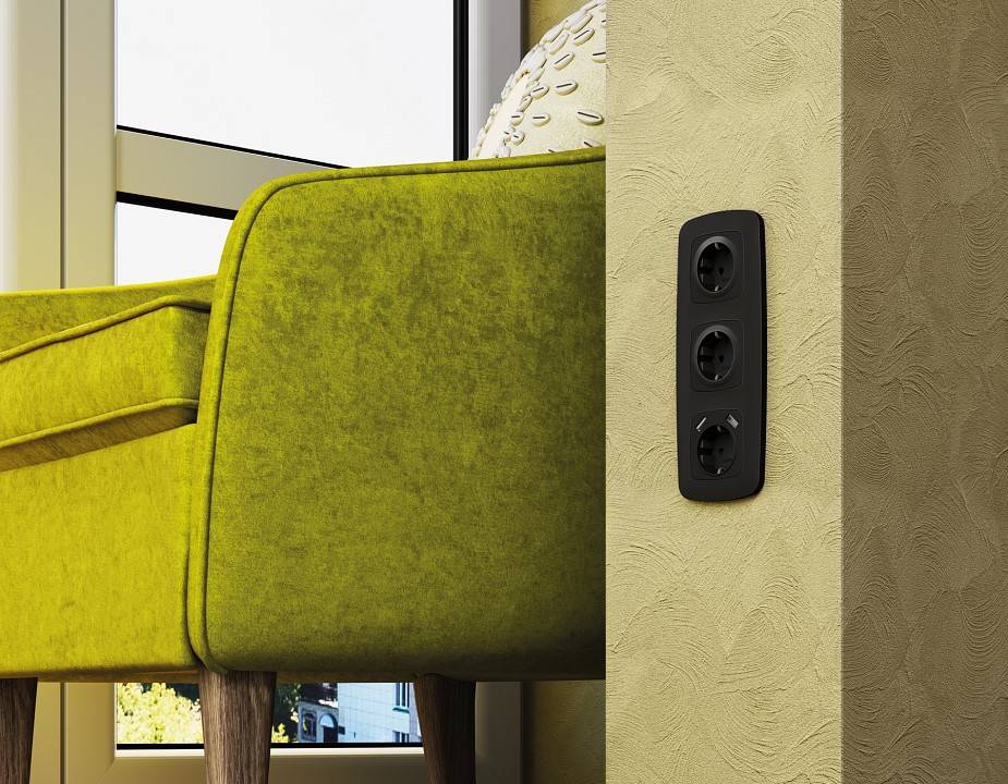 Рамка на 1 пост Ambrella Volt Ecta OF140701