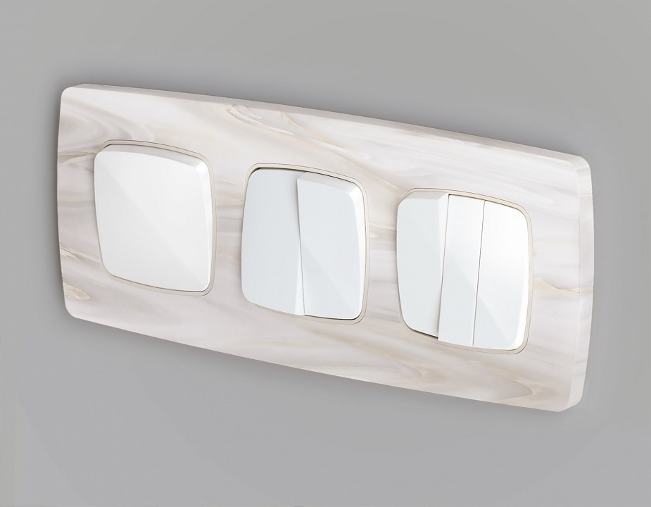 Клавиша для выключателя одноклавишного Ambrella Volt Quant OP1210