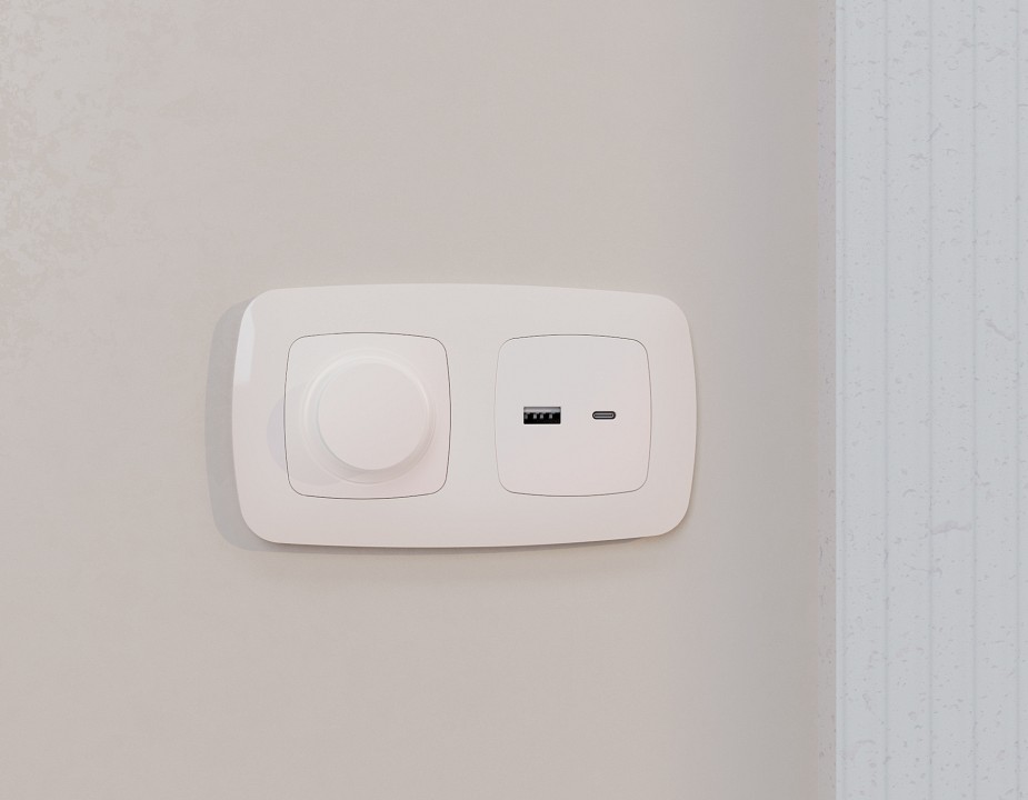 Накладка для диммера Ambrella Volt Quant OP2055