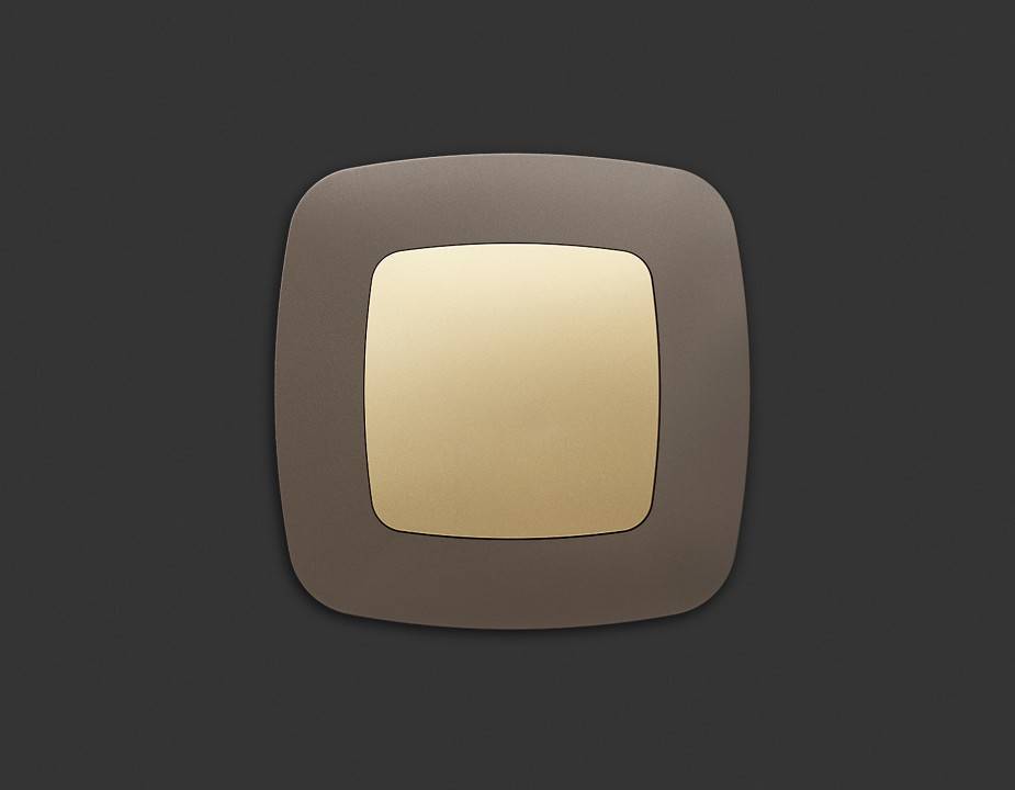 Заглушка для поста с рамкой Ambrella Volt Quant OP6160