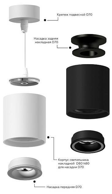 Накладной светильник Ambrella light C C7532