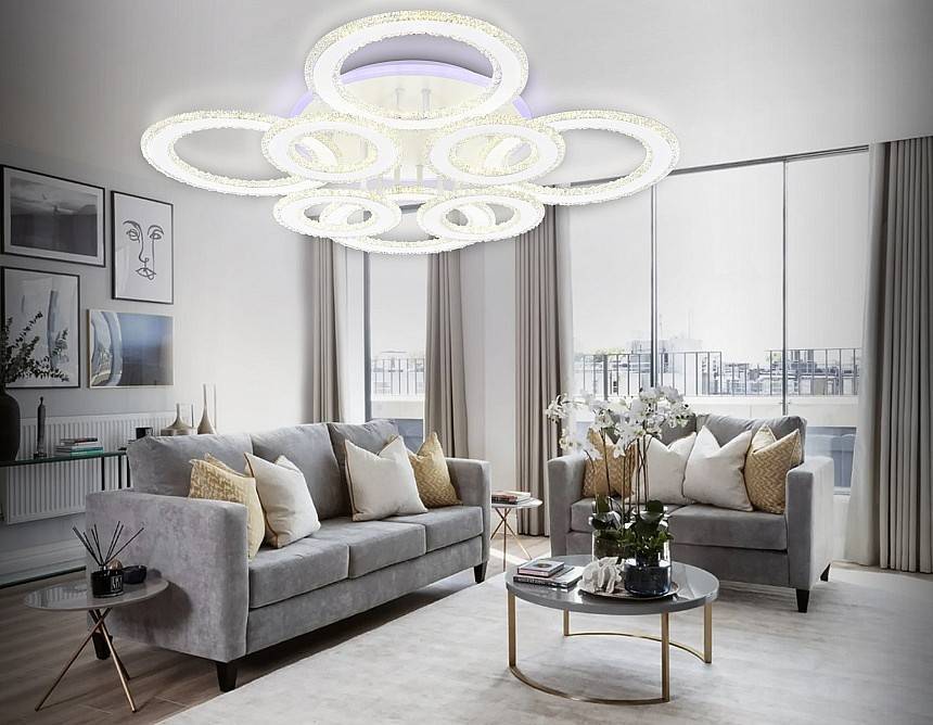 Потолочная светодиодная люстра Ambrella light FA FA8854 208 Вт FA8854