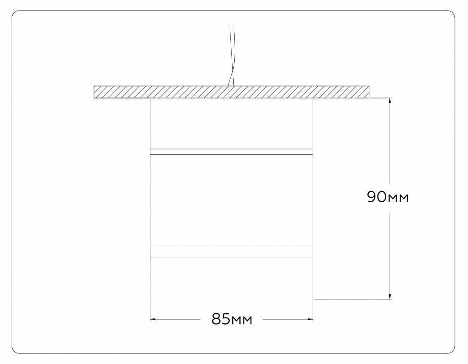 Накладной светильник Ambrella Light TA TA1444