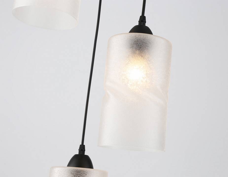 Подвесной светильник Ambrella light TR TR3412 1xE27 черный/золото TR3412