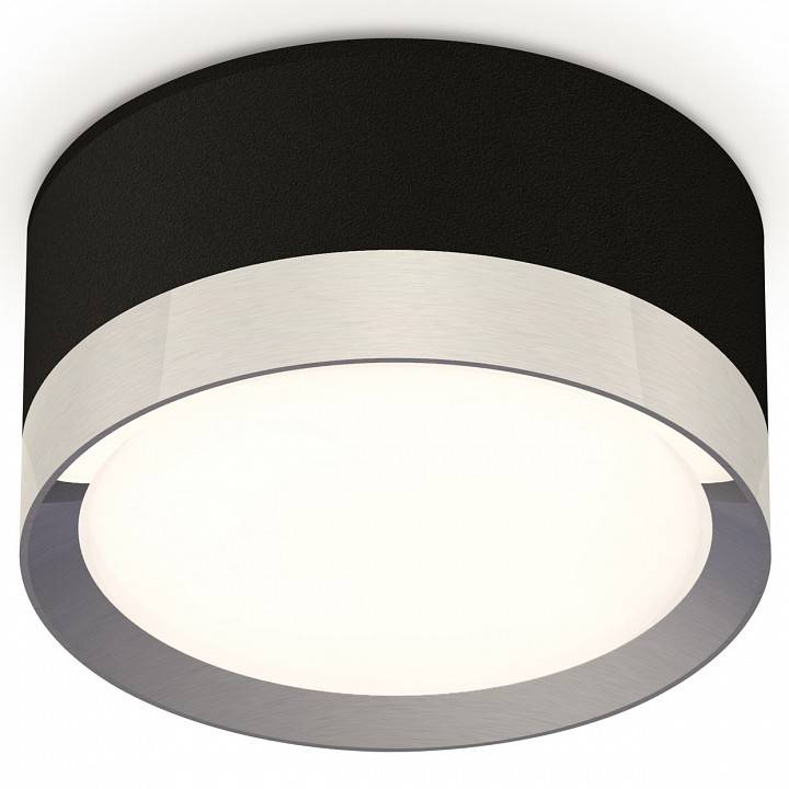 Накладной светильник Ambrella Light XS GU10 черный/хром XS8102006