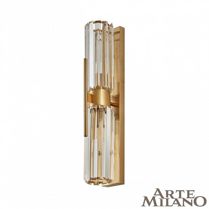 Накладной светильник Arte Milano AM-0011 0011B.D100.H560.E14.2 G