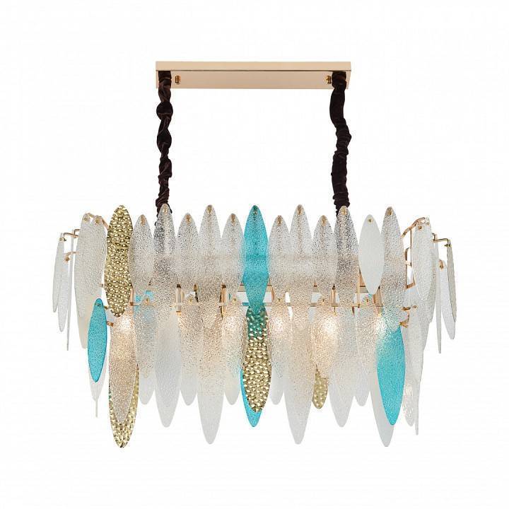 Подвесная люстра Arte Milano AM-7753B 6 ламп 0863B.L900.W350.H510.E14.6G