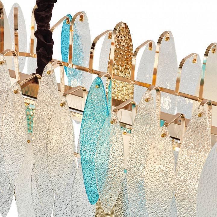 Подвесная люстра Arte Milano AM-7753B 6 ламп 0863B.L900.W350.H510.E14.6G