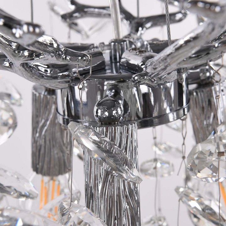 Подвесная люстра Arte Milano Веточка 230110.360.3.E14.D CR