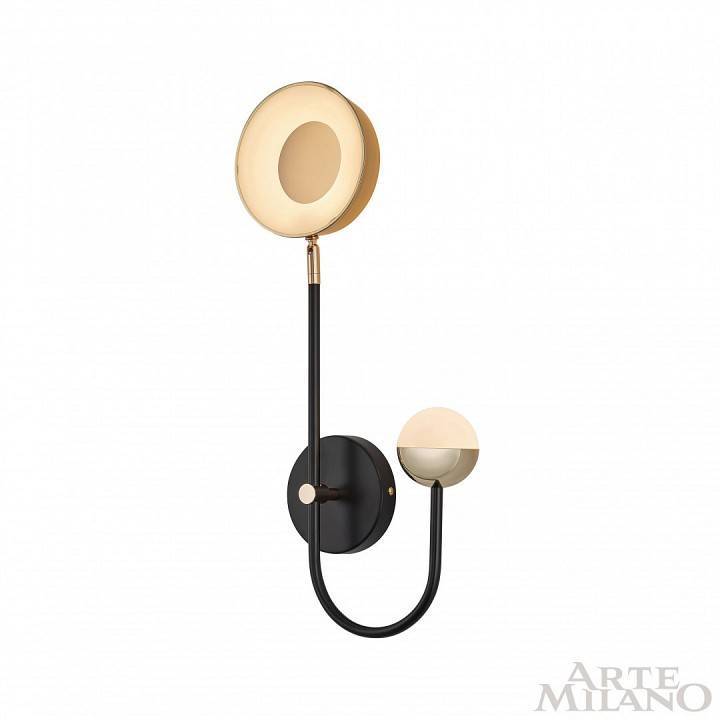Бра Arte Milano Ferrara 273299/1+1 BK/GD