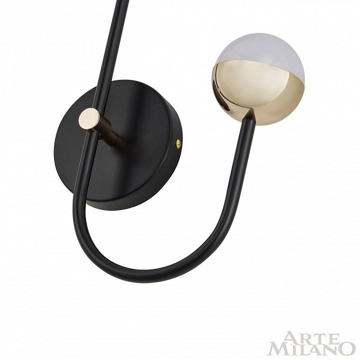 Бра Arte Milano Ferrara 273299/1+1 BK/GD