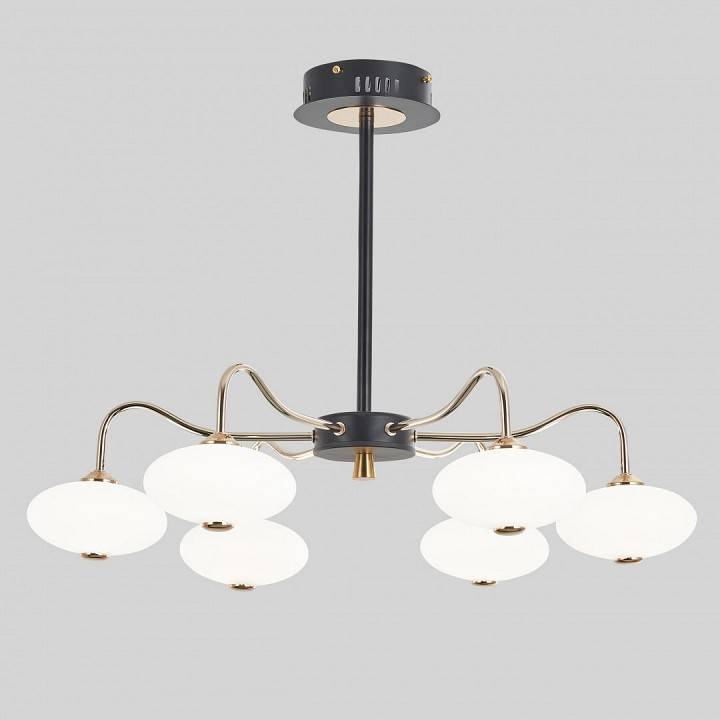 Люстра на штанге Arte Milano Neapolis-73908 273908/6 BK/GD