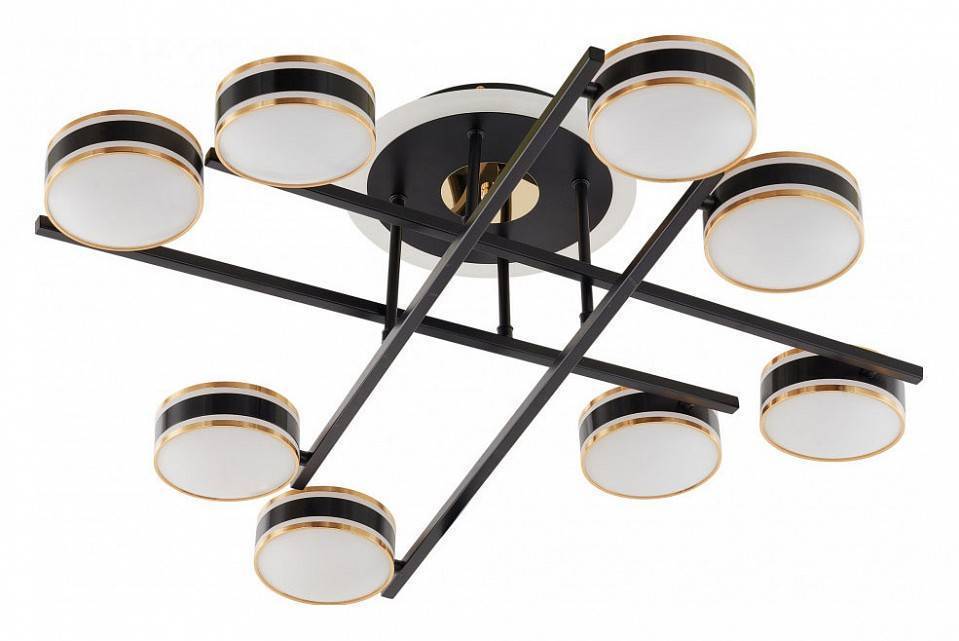 Потолочная люстра Arte Milano Ferrara 278599/8 BK