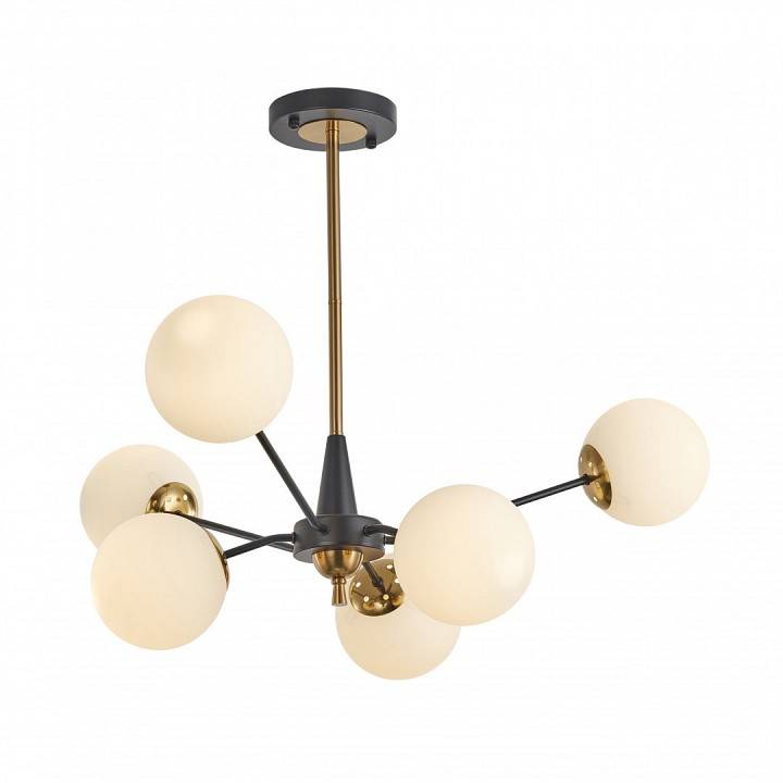 Люстра на штанге Arte Milano Neapolis 279808/6 BK/GD