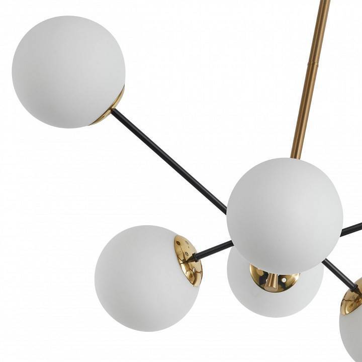 Люстра на штанге Arte Milano Neapolis 279808/6 BK/GD