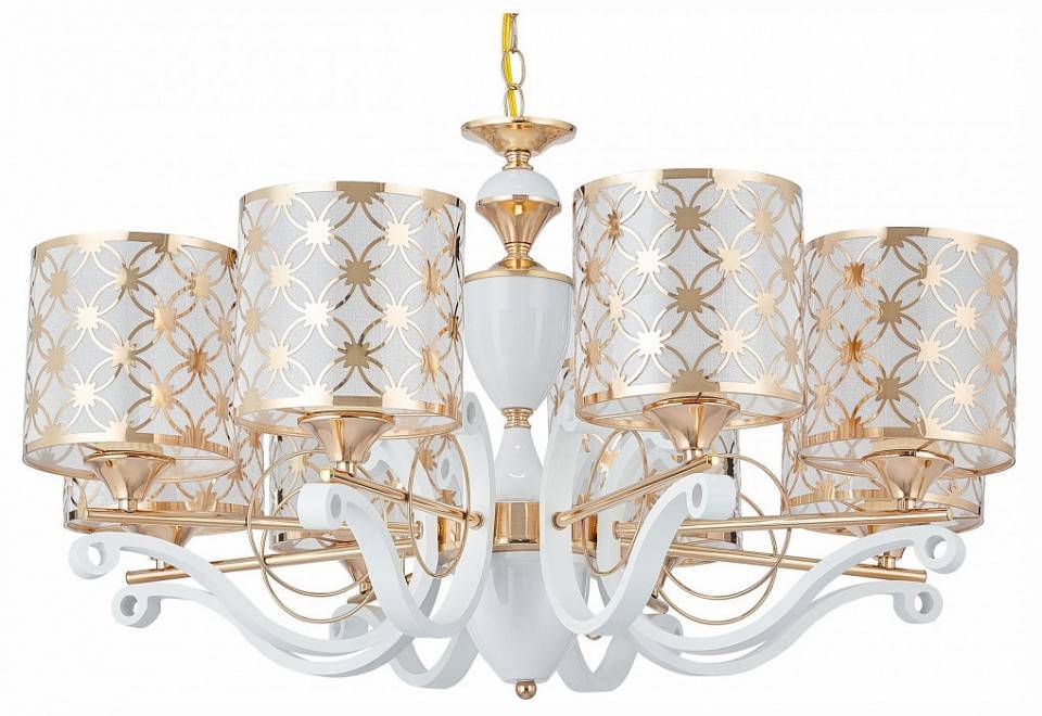 Подвесная люстра Arte Milano Florentia-3097 303097/8 Wh/Gd