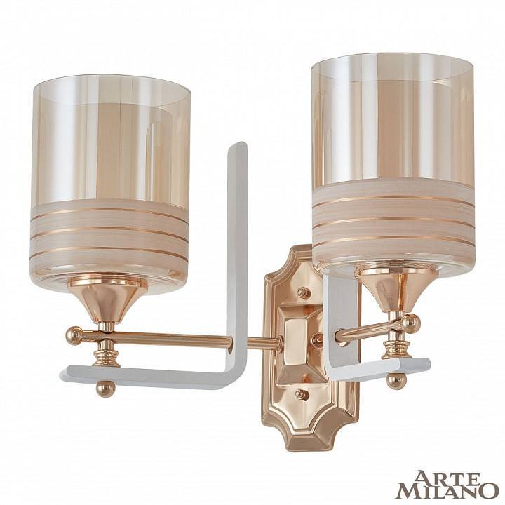 Бра Arte Milano Florentia 306087/2W Wh/Gd