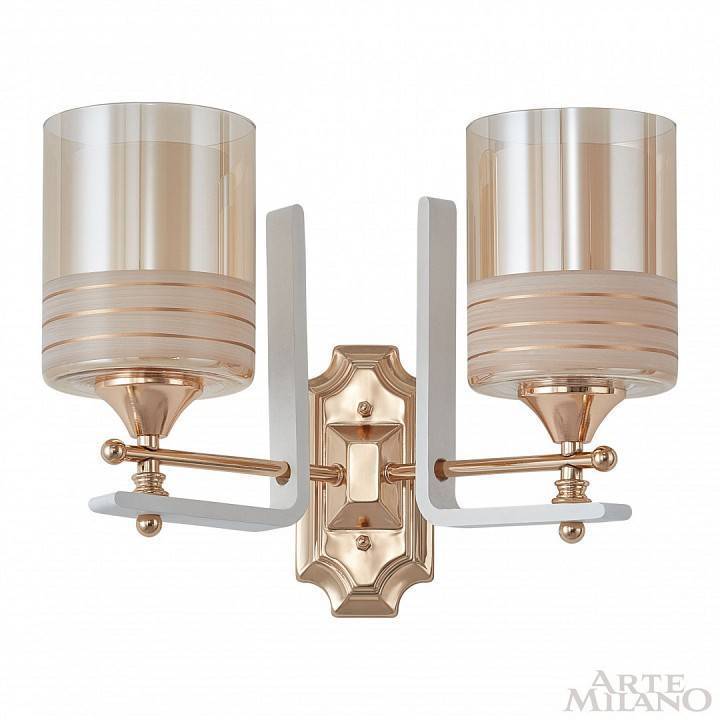 Бра Arte Milano Florentia 306087/2W Wh/Gd