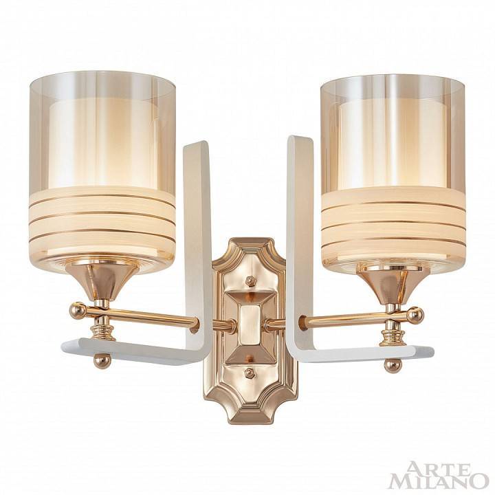 Бра Arte Milano Florentia 306087/2W Wh/Gd