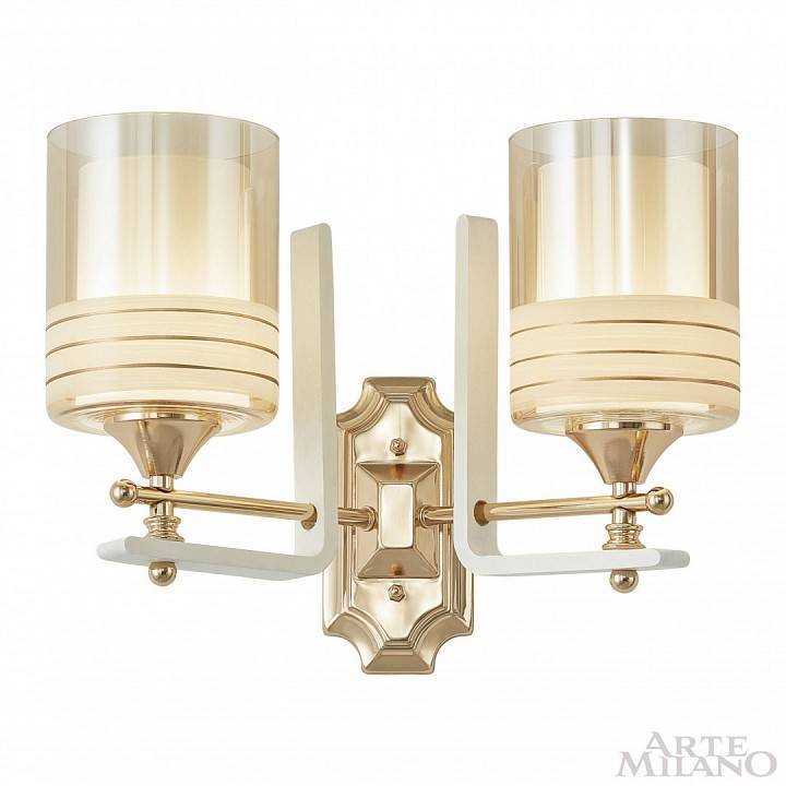 Бра Arte Milano Florentia 306087/2W Wh/Gd