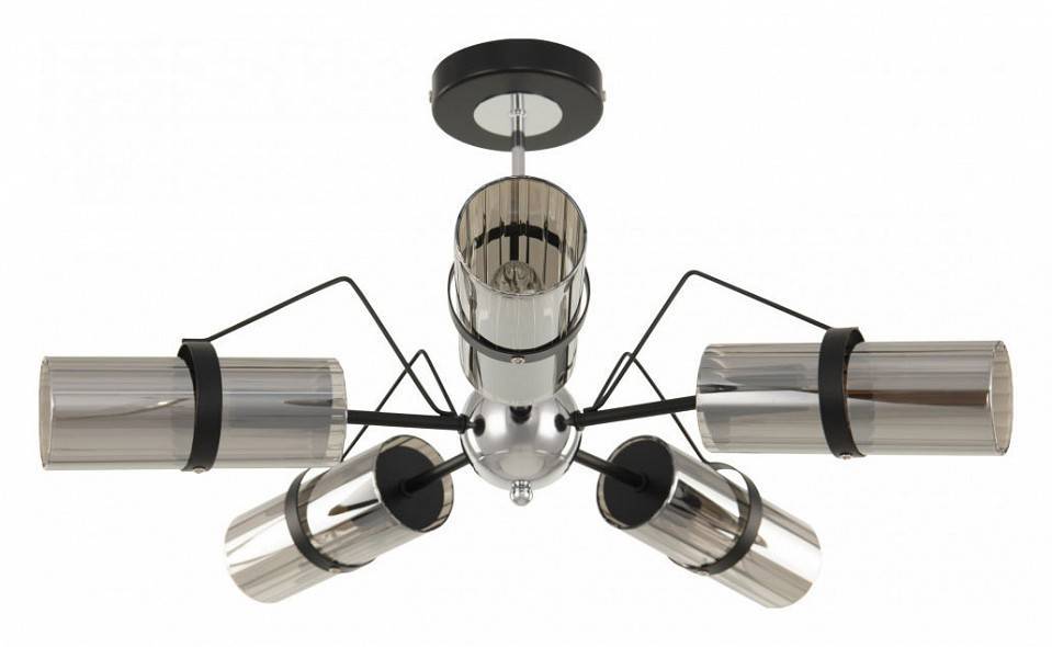 Люстра на штанге Arte Milano Napoli 5 ламп 320207/5 BK.CR