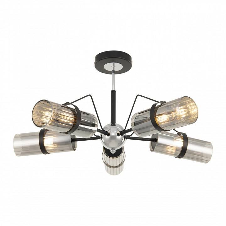 Люстра на штанге Arte Milano Napoli 5 ламп 320207/5 BK.CR