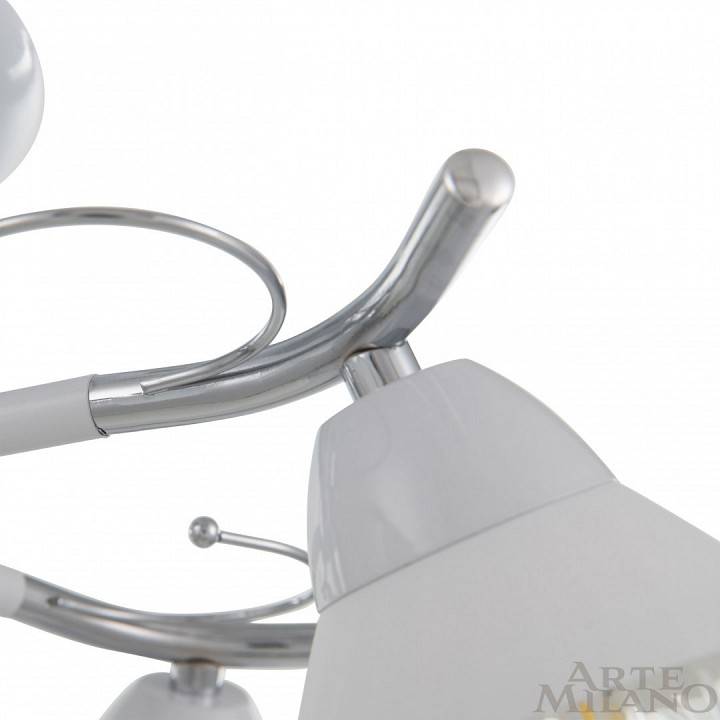 Люстра на штанге Arte Milano Napoli 5 ламп 320306/5 WT+CR